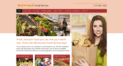 Desktop Screenshot of mccormickfoodservice.net